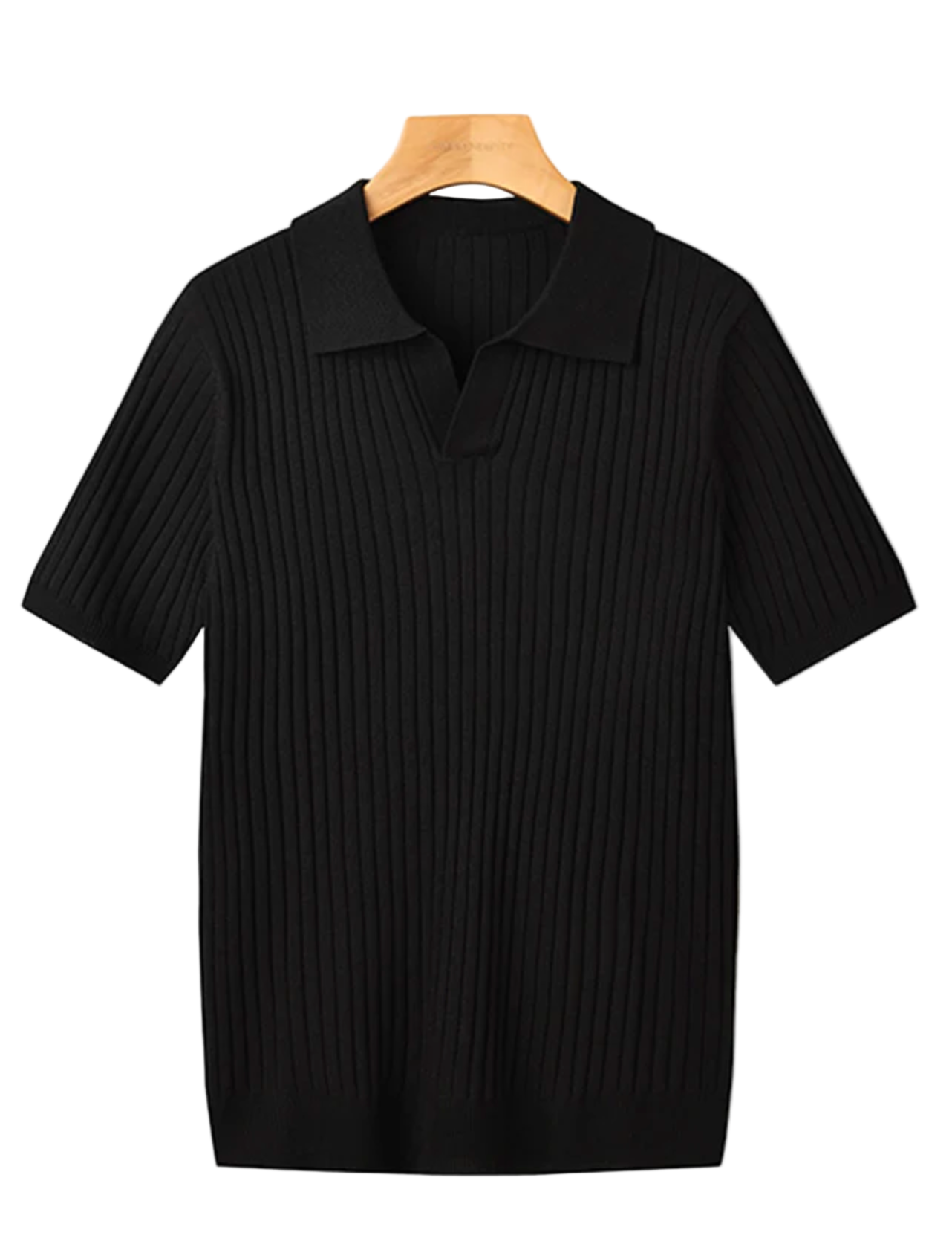 Short Sleeve Striped Polo