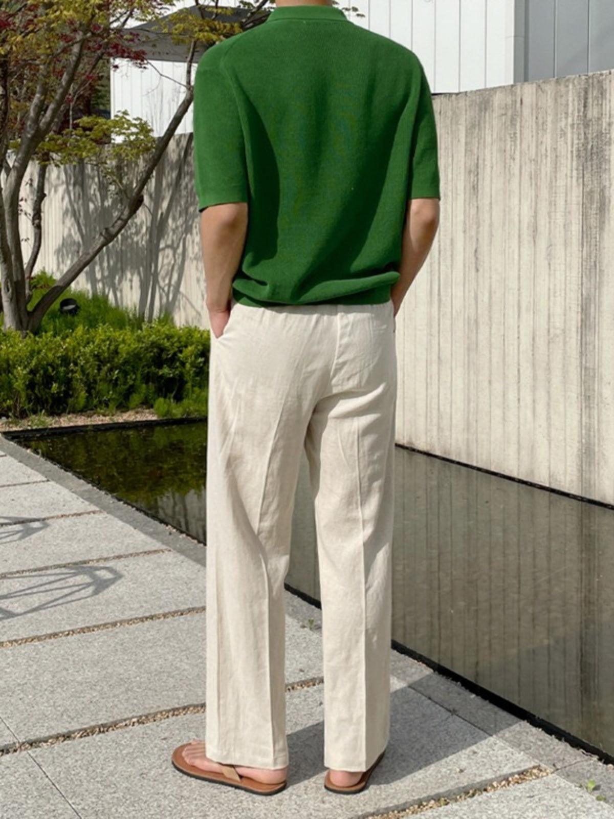 Linen Casual Pants - Valorique