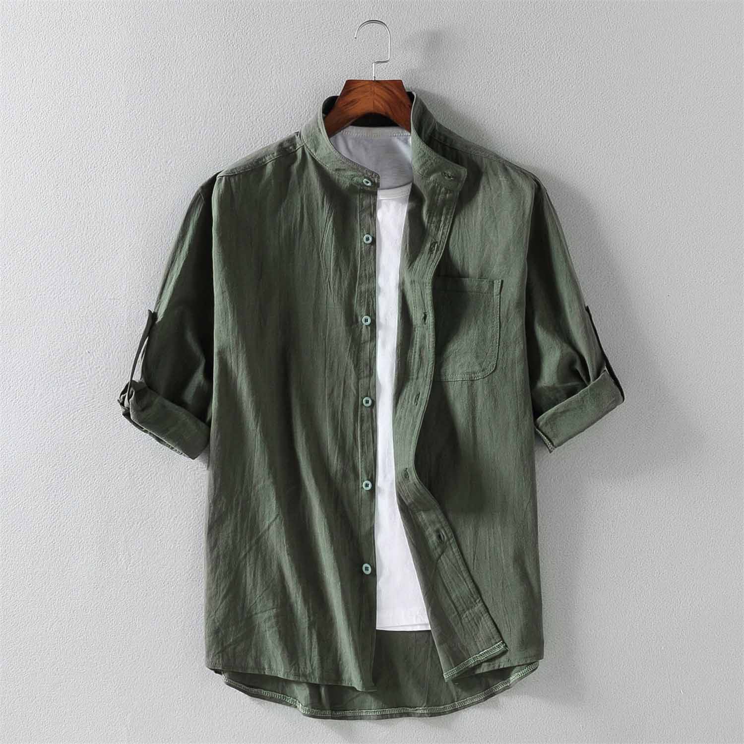 Linen Summer Sleeve Shirt