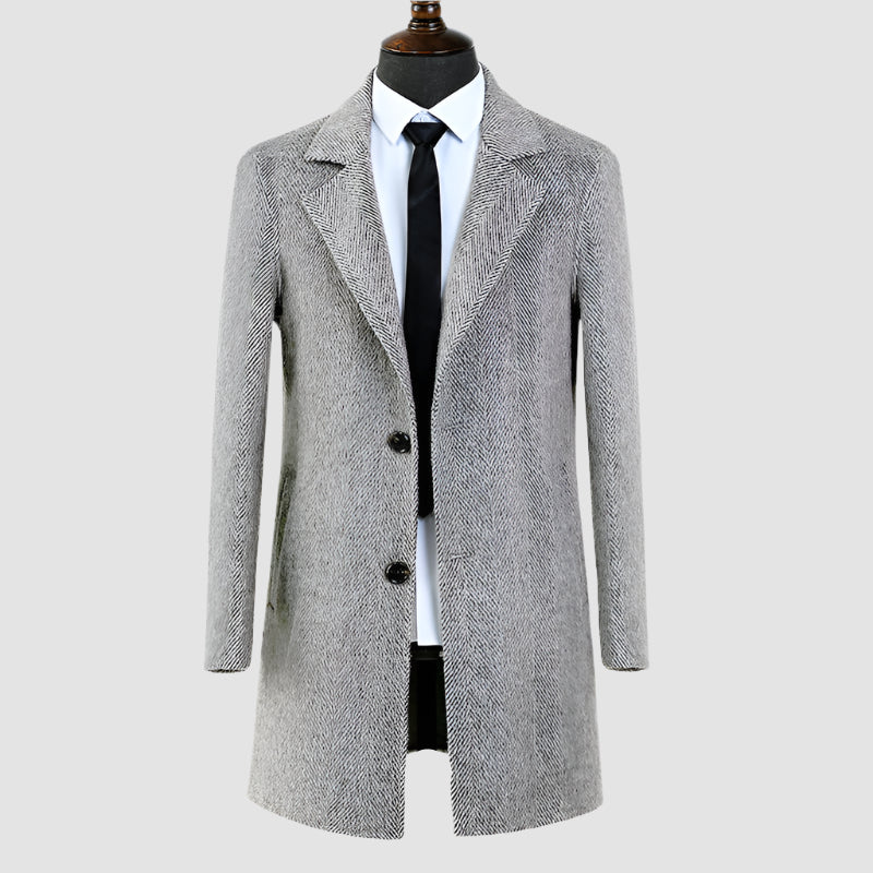 Timeless Woolen Cashmere Coat