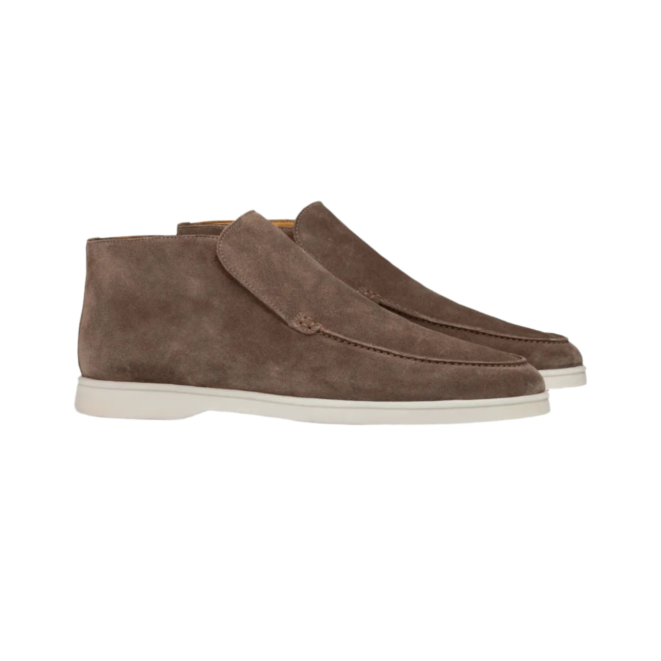 Valorique's Camel High Suede Loafer