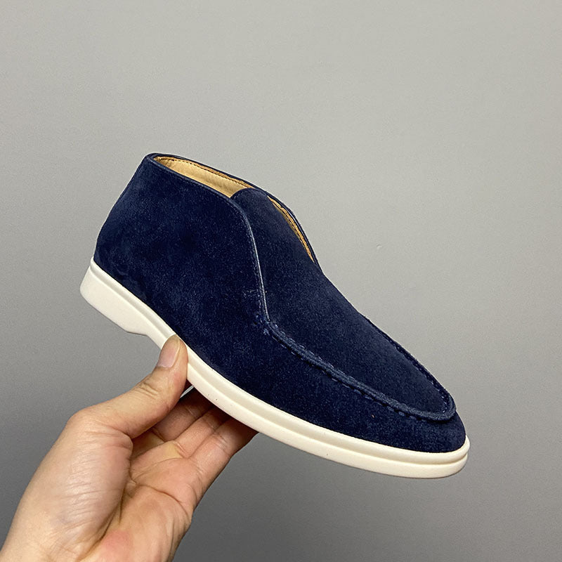 Valorique's High Suede Loafers