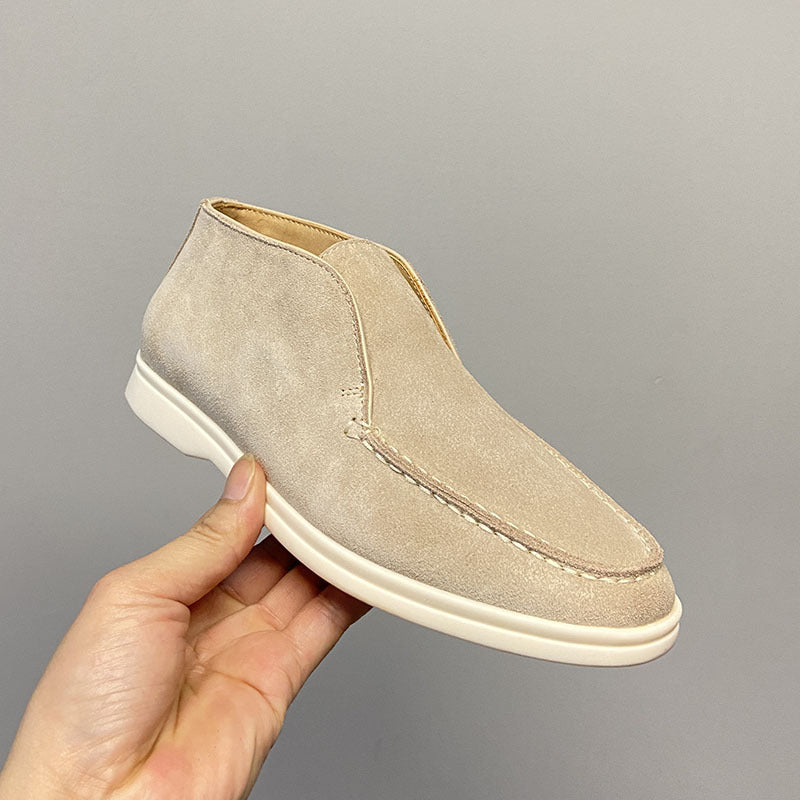 Valorique's High Suede Loafers