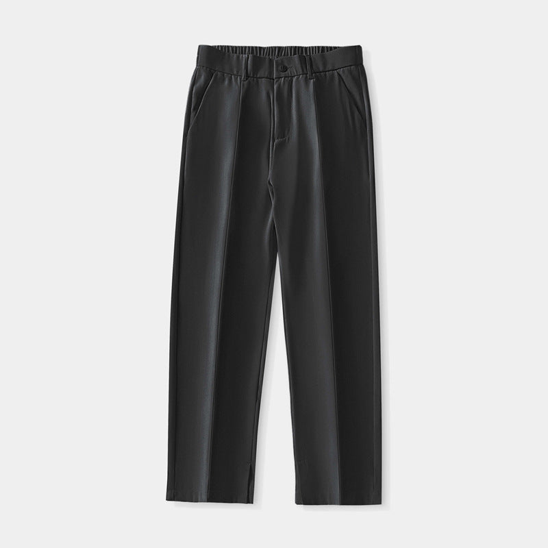 Sophisticated Outdoor Silk Trousers