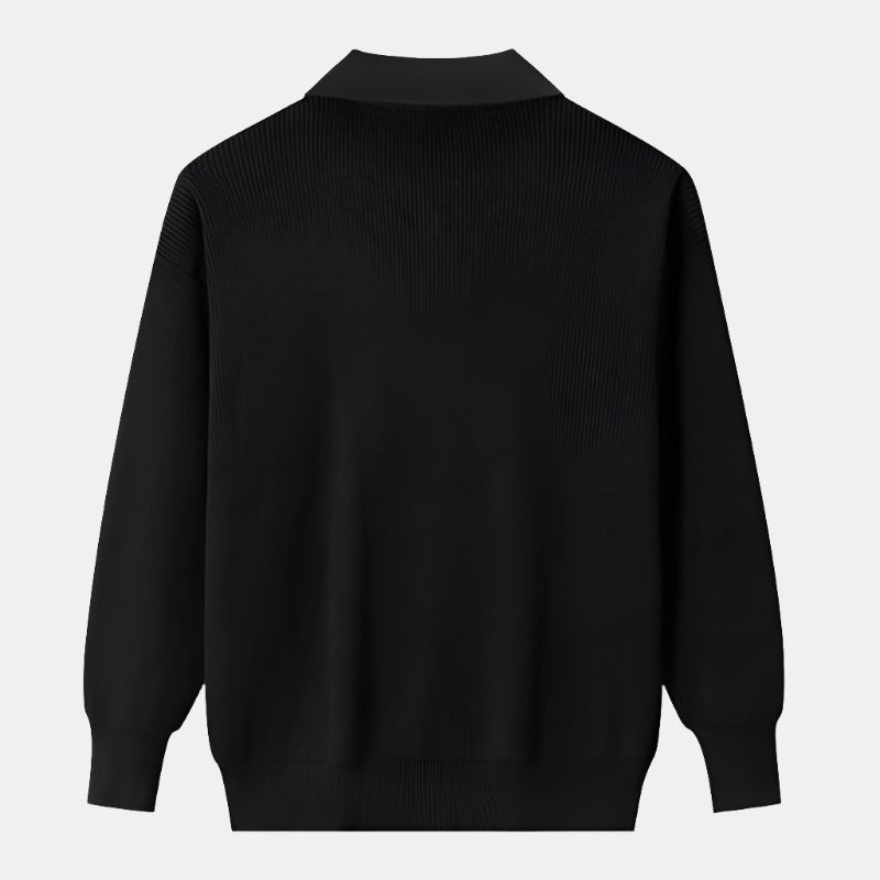 Long Sleeve Collar Sweater