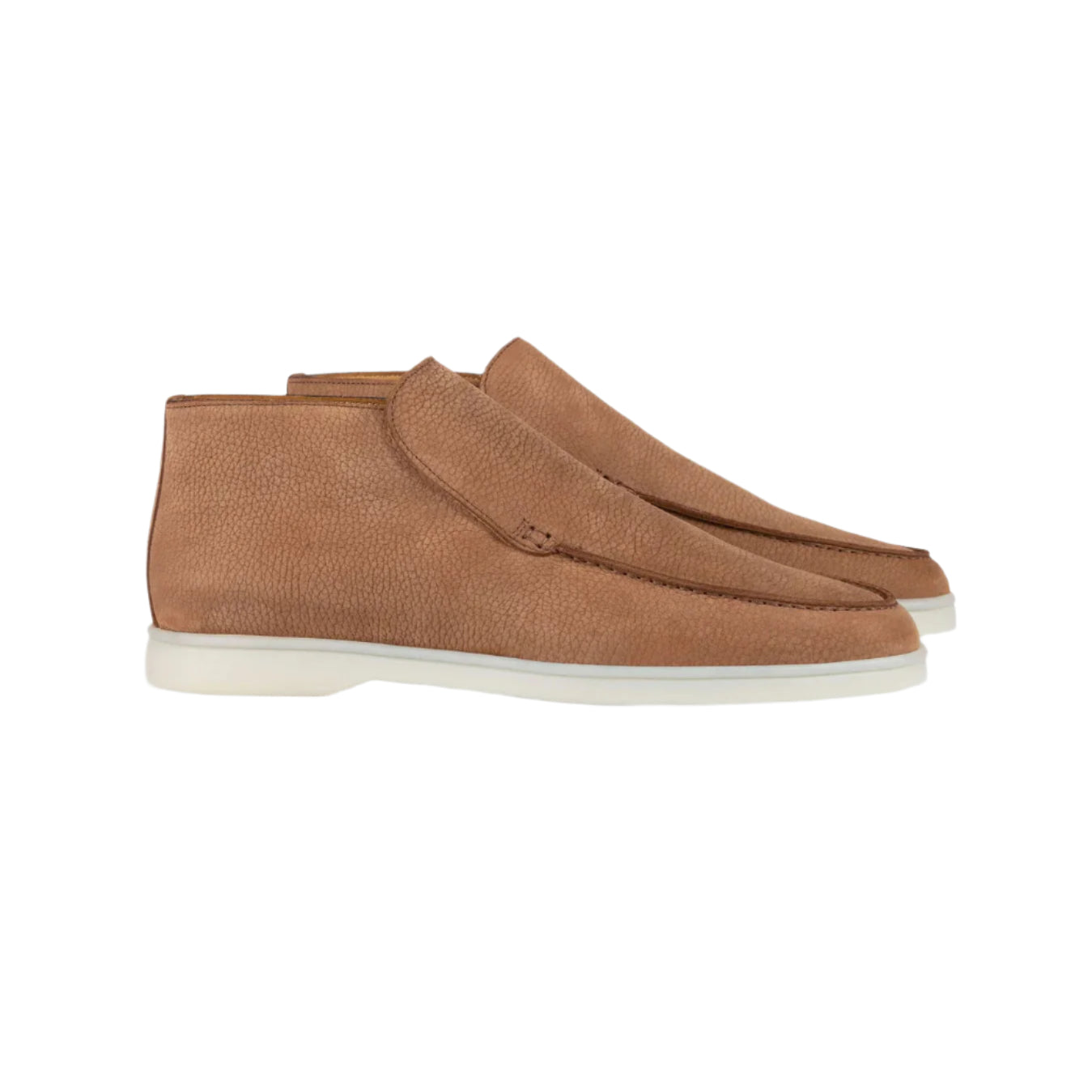 Valorique's Light Brown High Leather Loafer