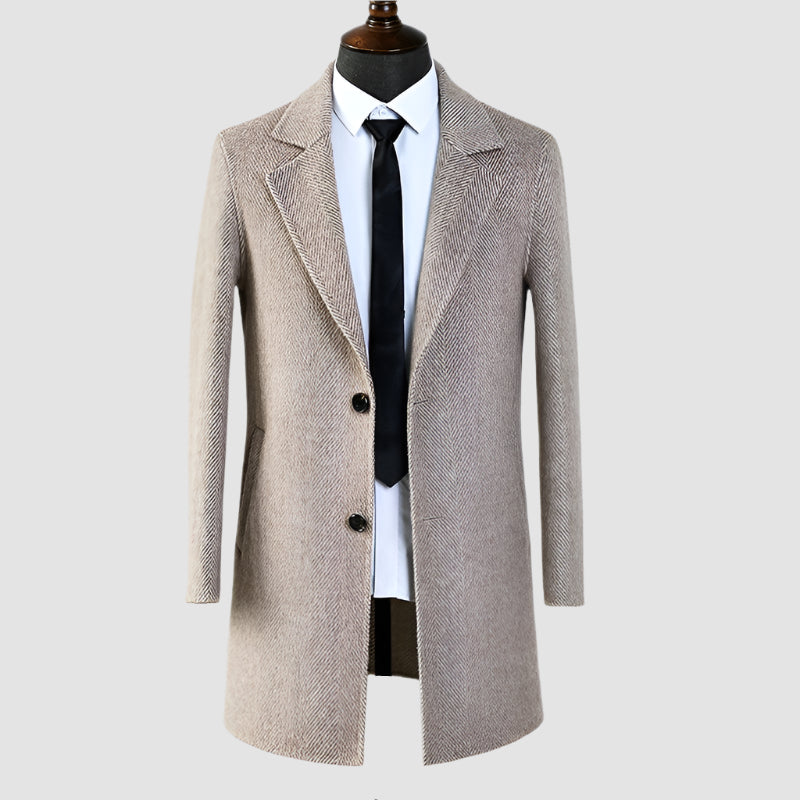 Timeless Woolen Cashmere Coat