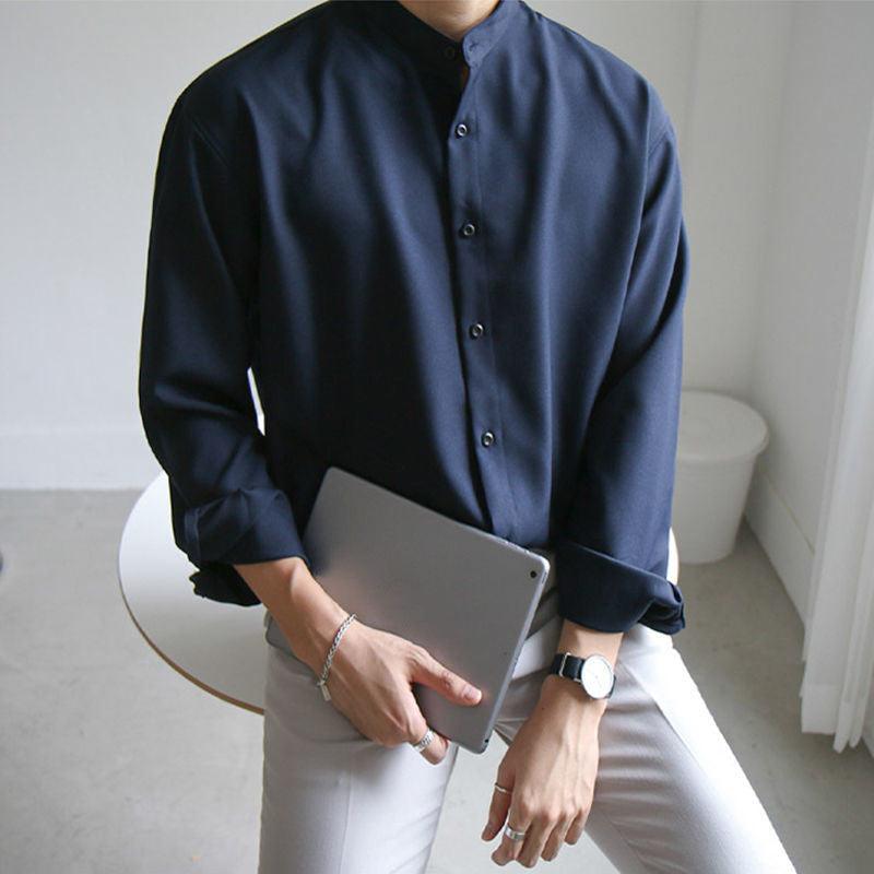 Elegant Long-sleeved Shirt - Valorique