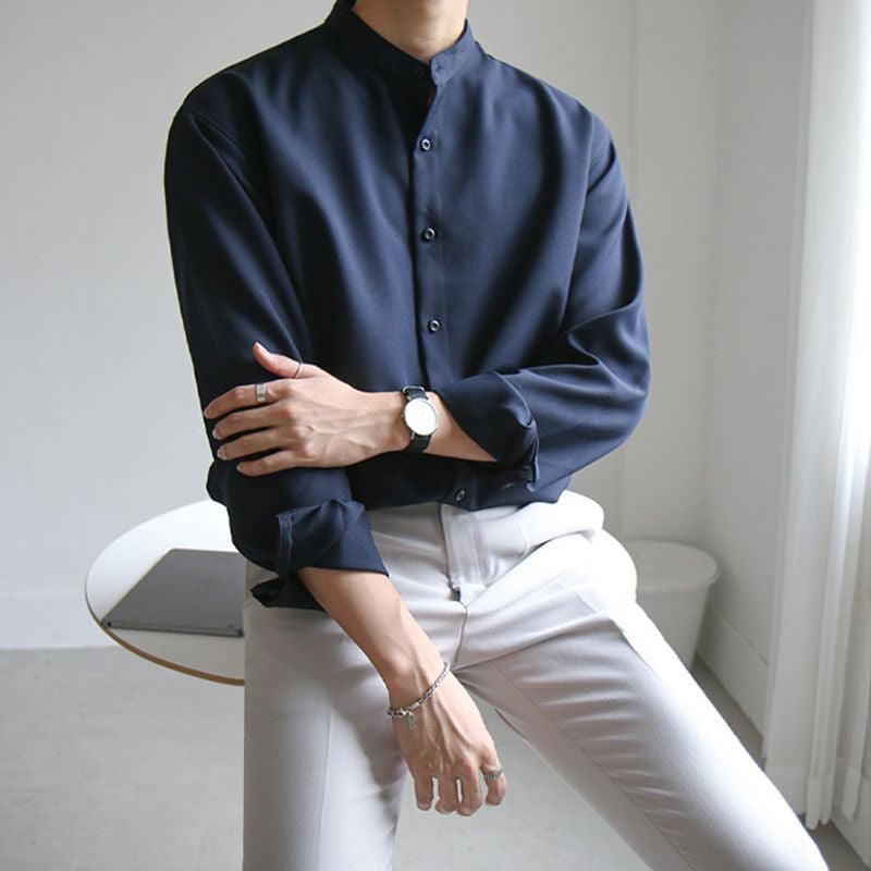 Elegant Long-sleeved Shirt - Valorique